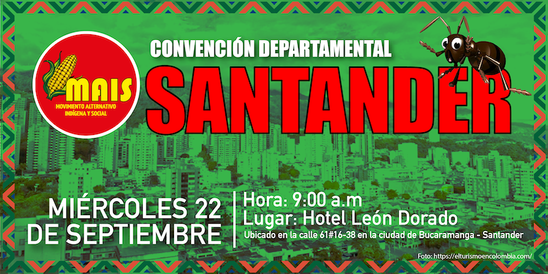 Convocatoria Convención Departamental Santander